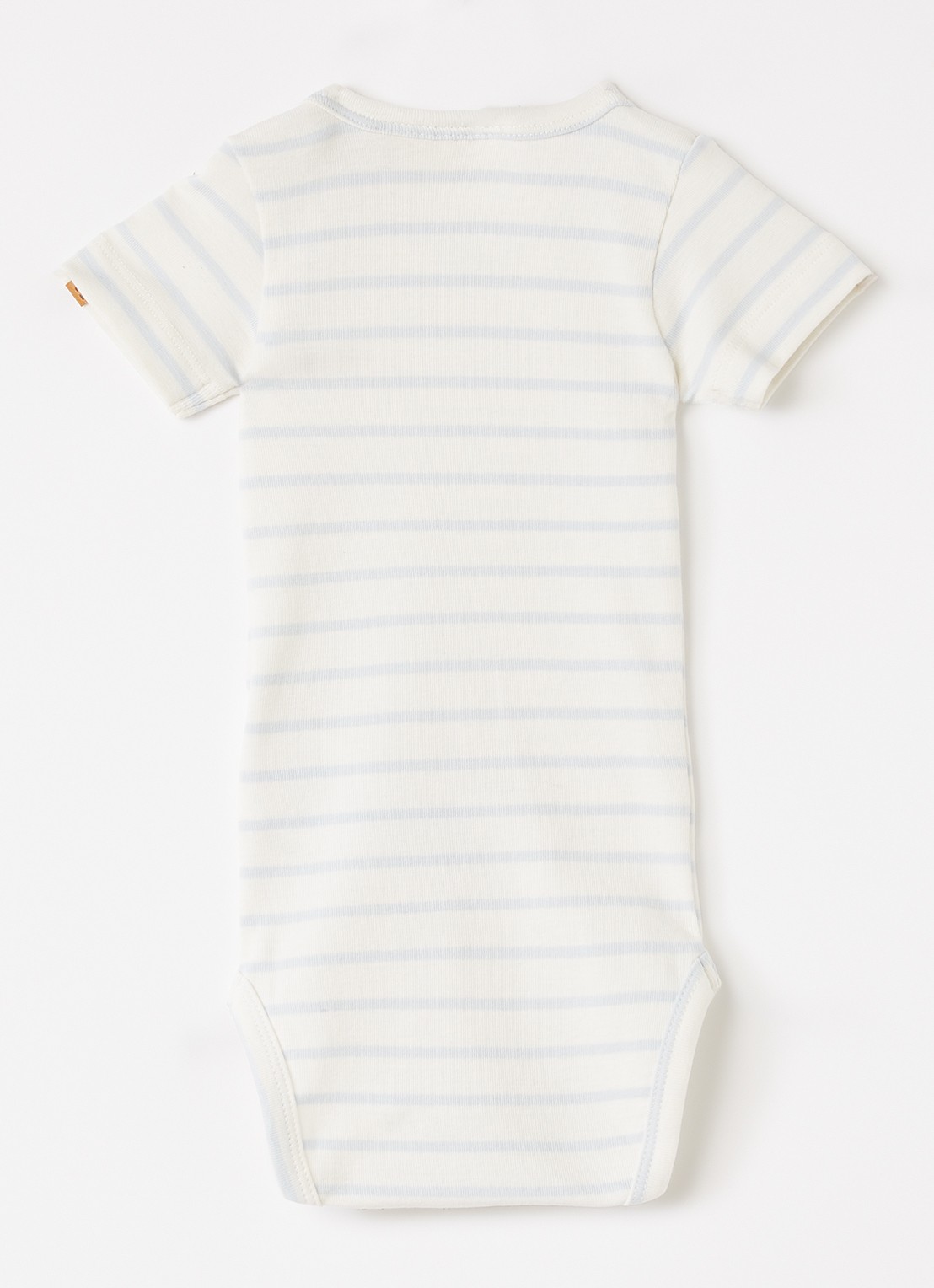 Lil 'Atelier NBNGeo romper met streepprint - voorkant 2 ivoor