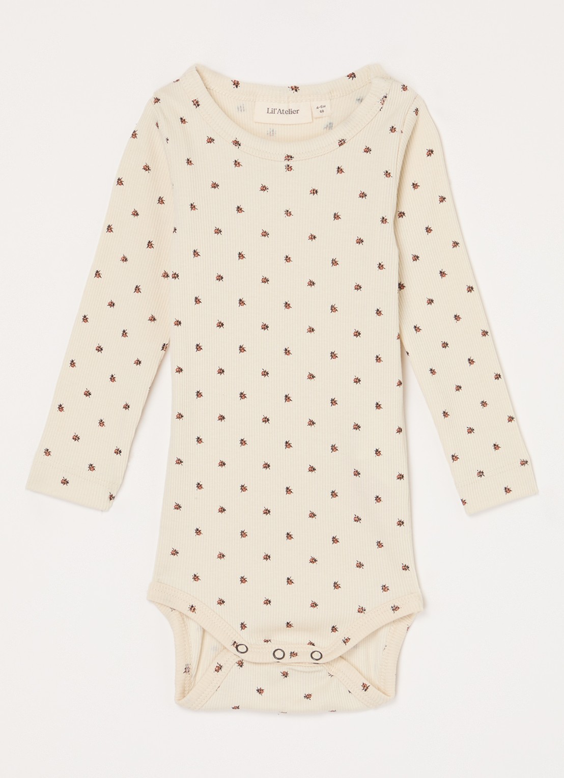 Lil 'Atelier NBNLagp romper  - voorkant beige