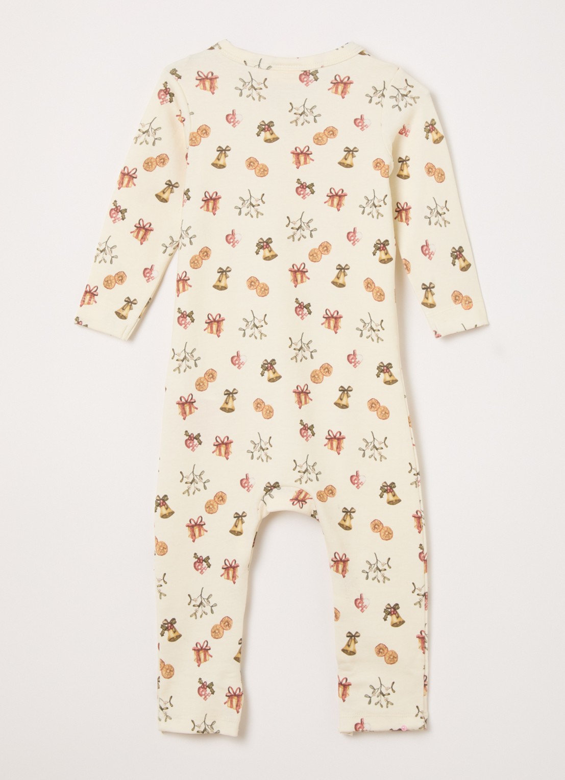 Lil 'Atelier NBNLayo babypak met print - achterkant gebroken wit
