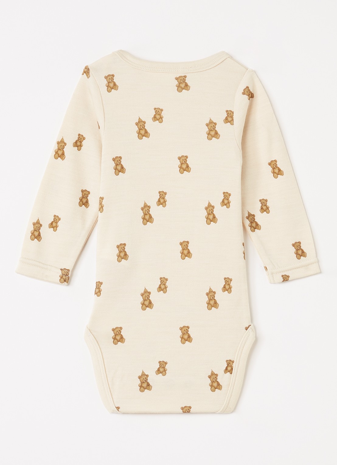 Lil 'Atelier NBNNilo romper met print - voorkant 2 creme