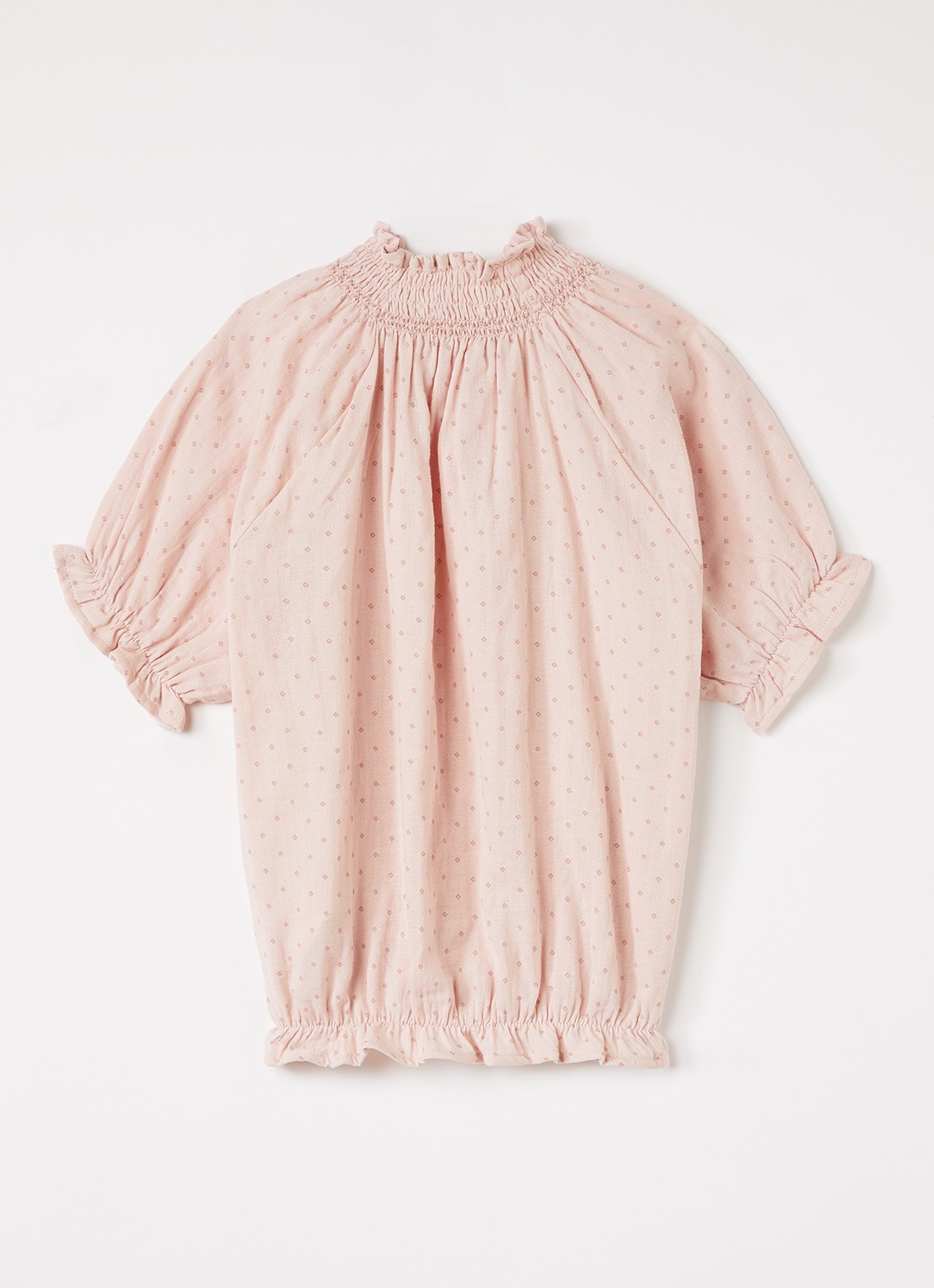 Lil 'Atelier NMFDembe T-shirt met print - voorkant 2 oudroze