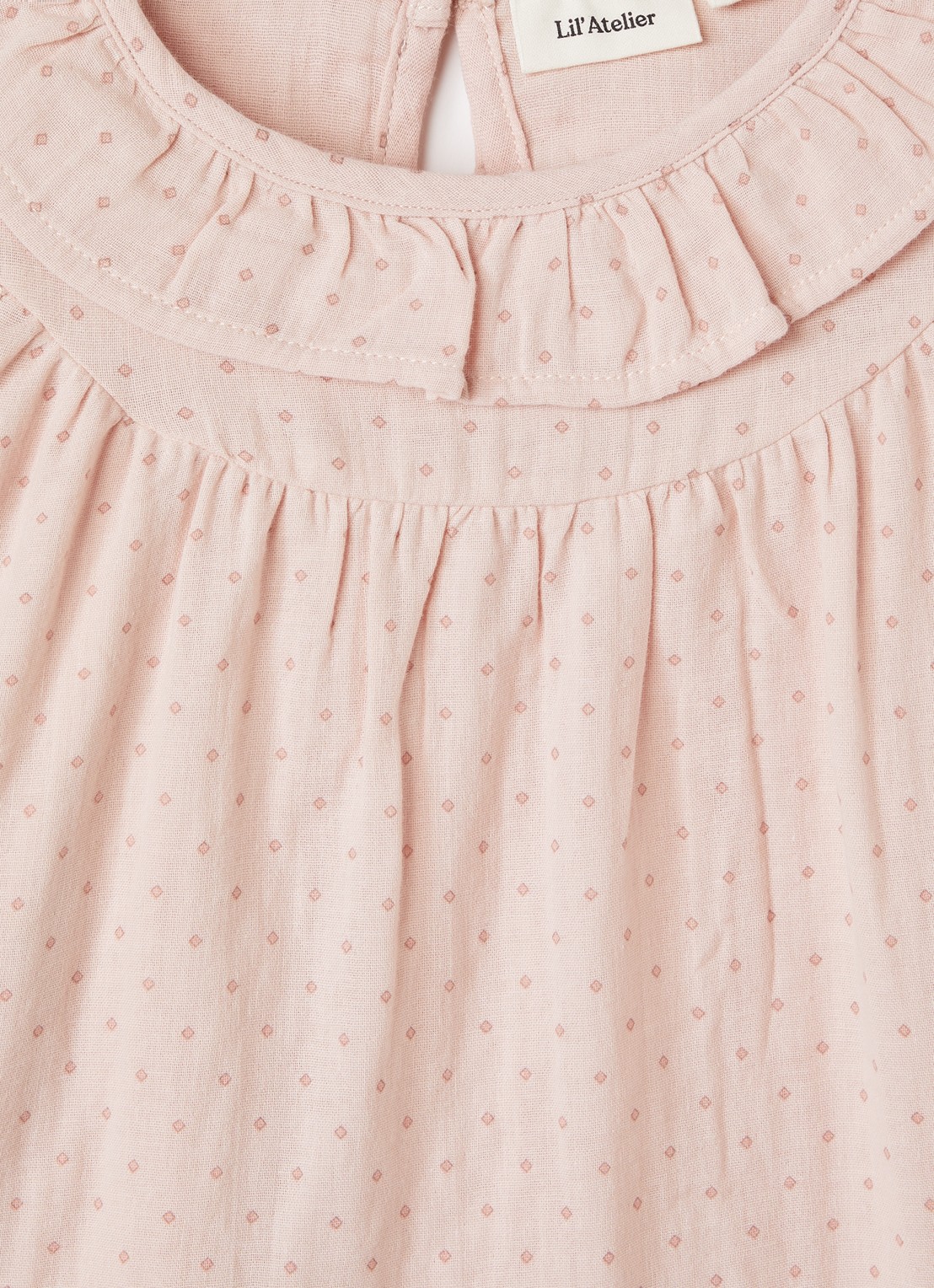 Lil 'Atelier NMFDembe tuniek met print - detail 3 oudroze