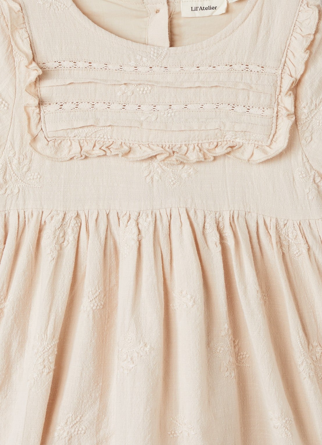 Lil 'Atelier NMFFeronia tuniekjurk  - detail 4 creme