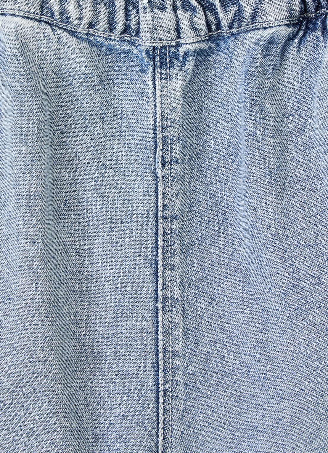 Lil 'Atelier NMFFunda loose fit jeans - detail indigo