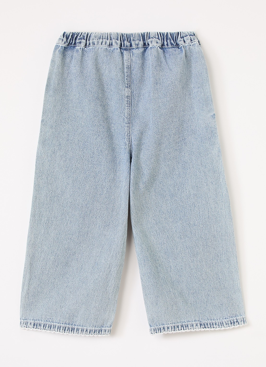 Lil 'Atelier NMFFunda loose fit jeans - voorkant 3 indigo
