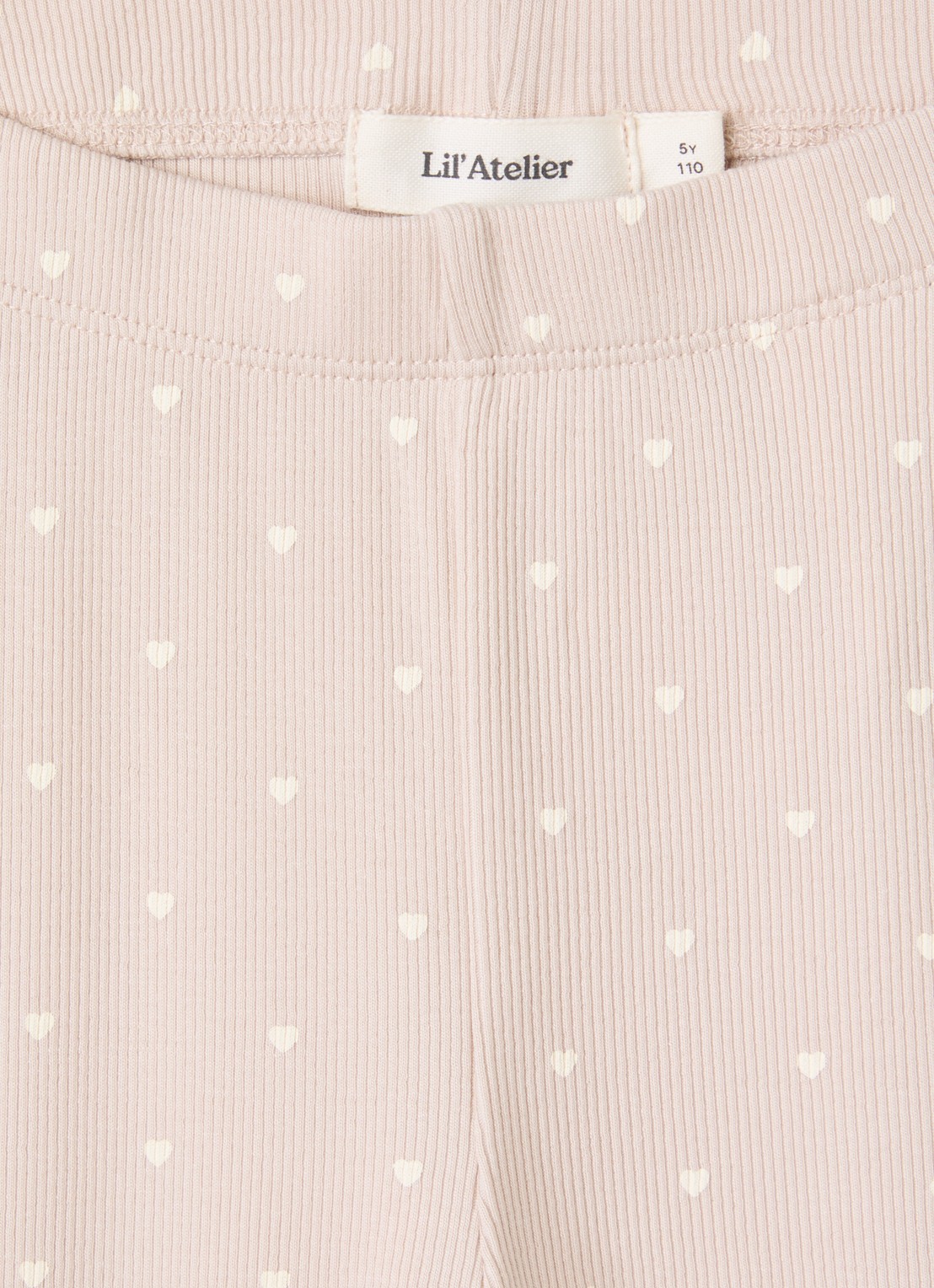 Lil 'Atelier NMFGago legging met print - detail 4 taupe
