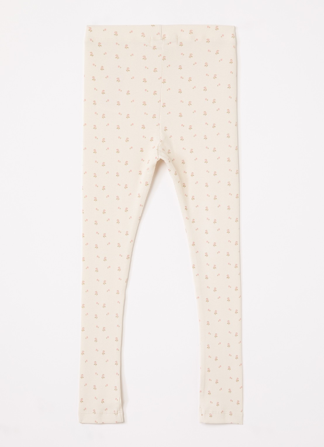 Lil 'Atelier NMFGago legging met print - voorkant 2 creme