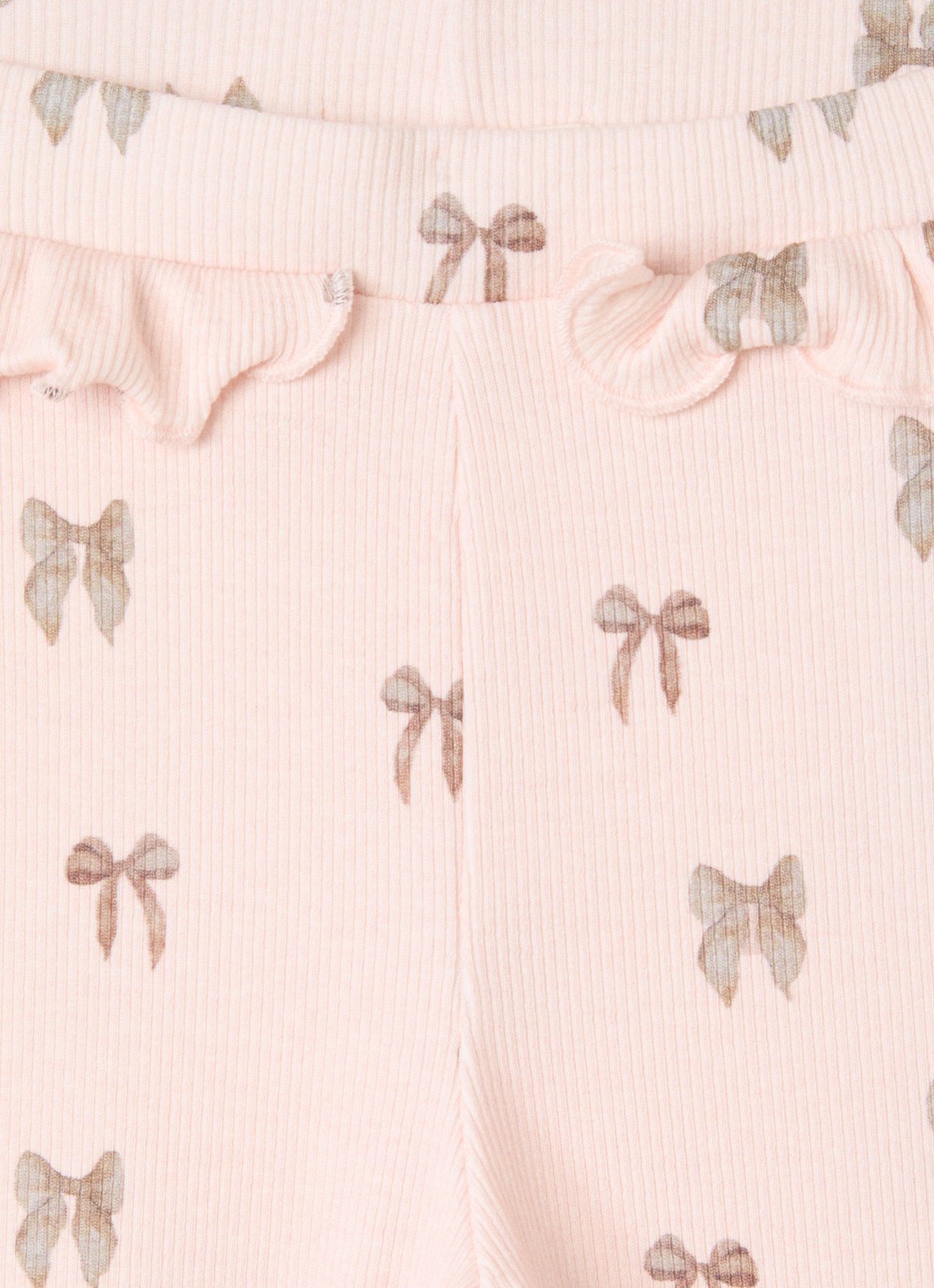 Lil 'Atelier NMFGavo legging met print - detail 3 lichtroze