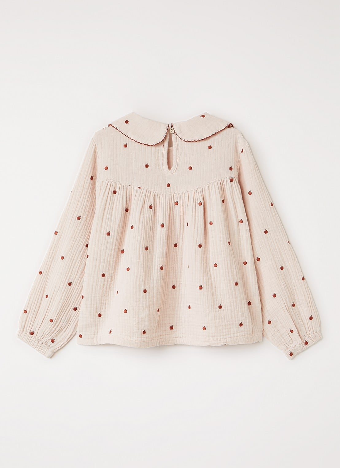 Lil 'Atelier NMFKamma top met print - voorkant 2 lichtroze