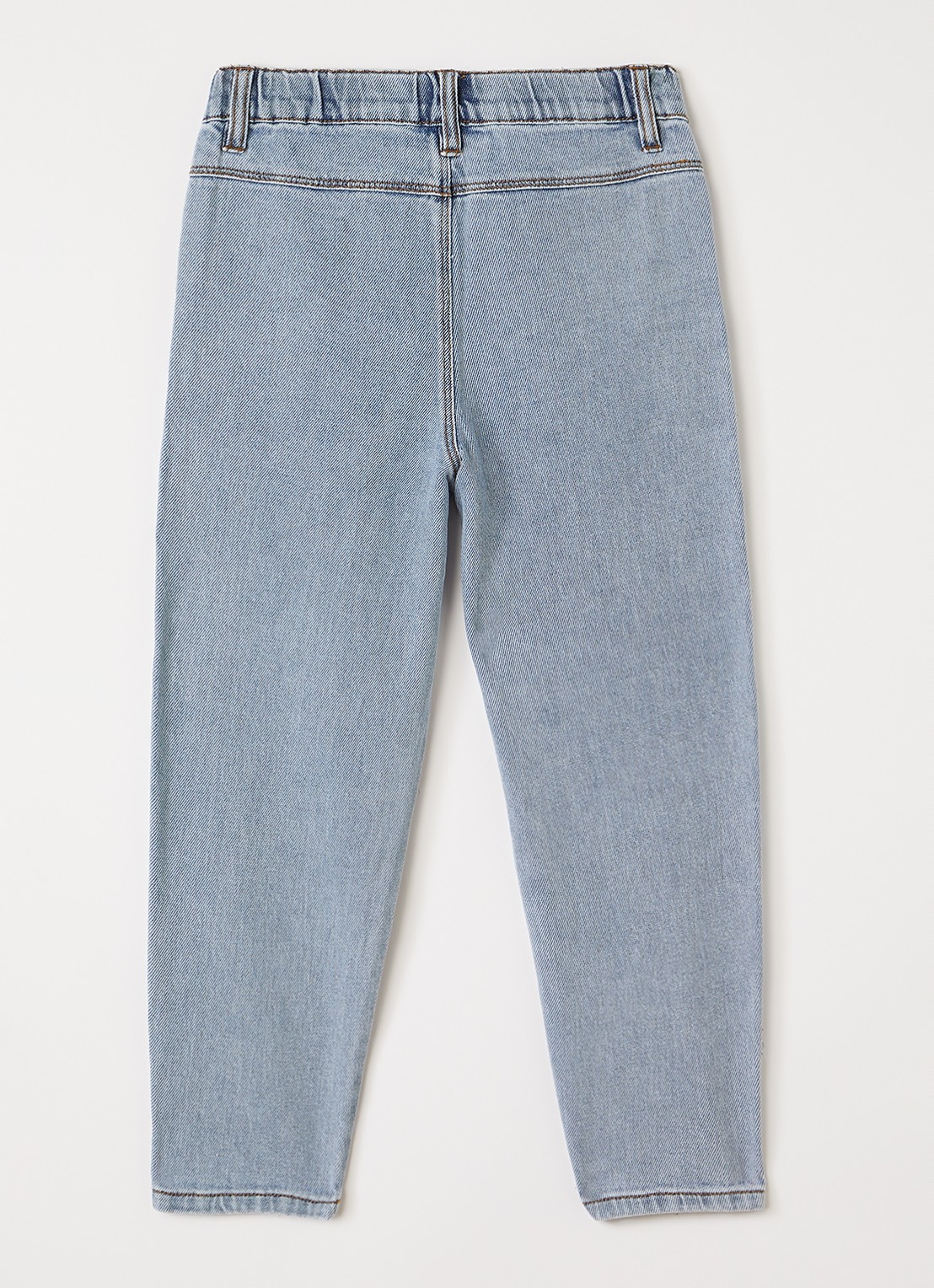 Lil 'Atelier NMFKarole straight leg jeans - voorkant 2 indigo