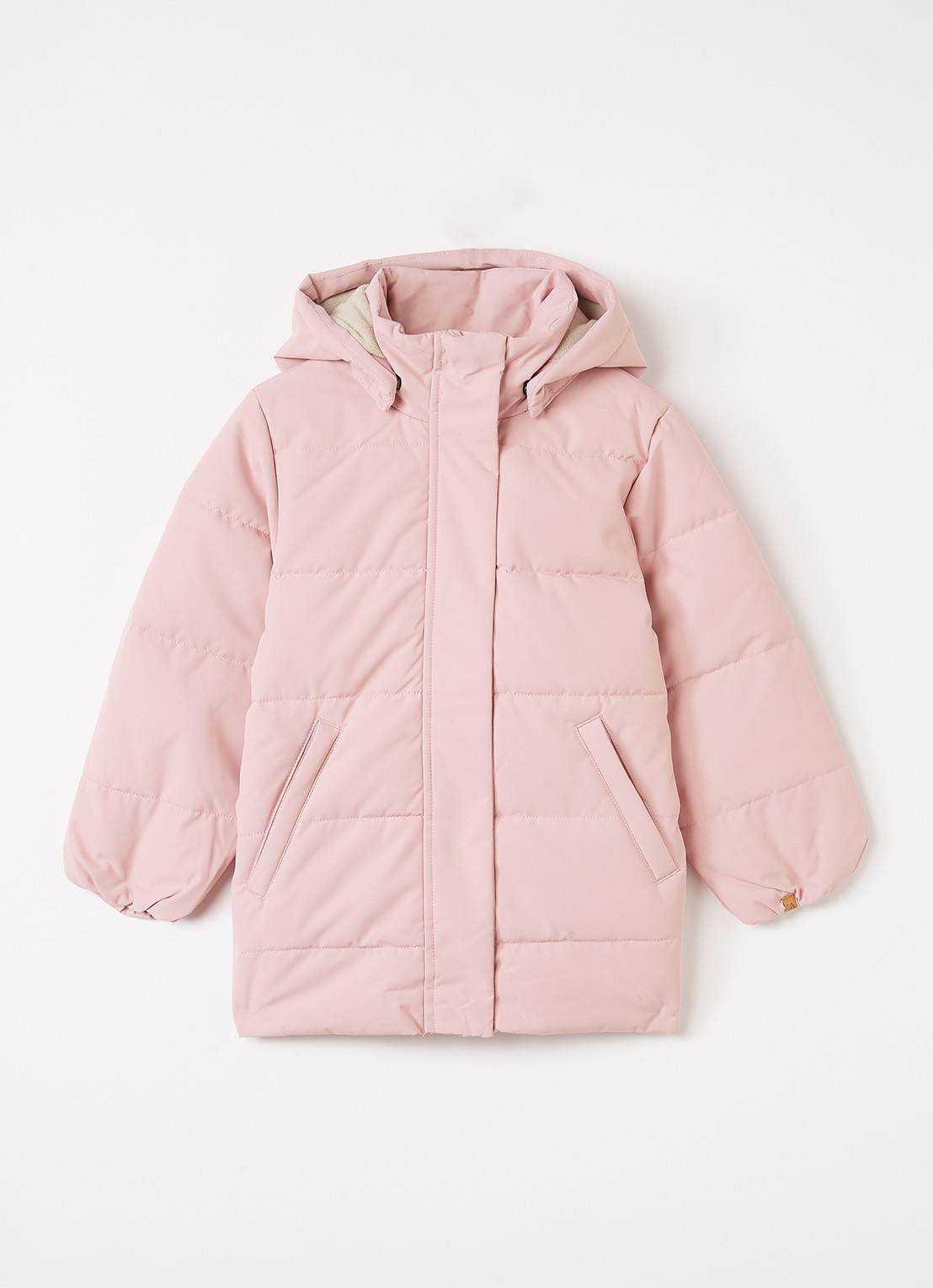 Lil 'Atelier NMFLamedow gewatteerd jack - voorkant roze
