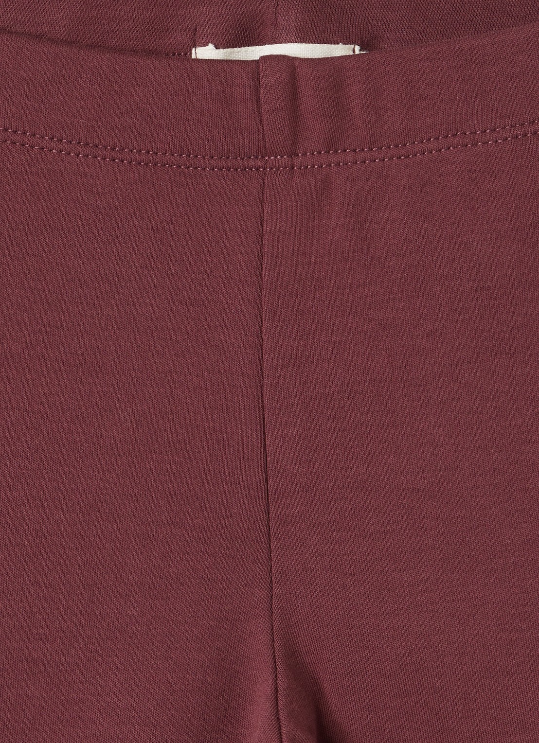 Lil 'Atelier NMFLimia flared fit broek - detail bordeauxrood