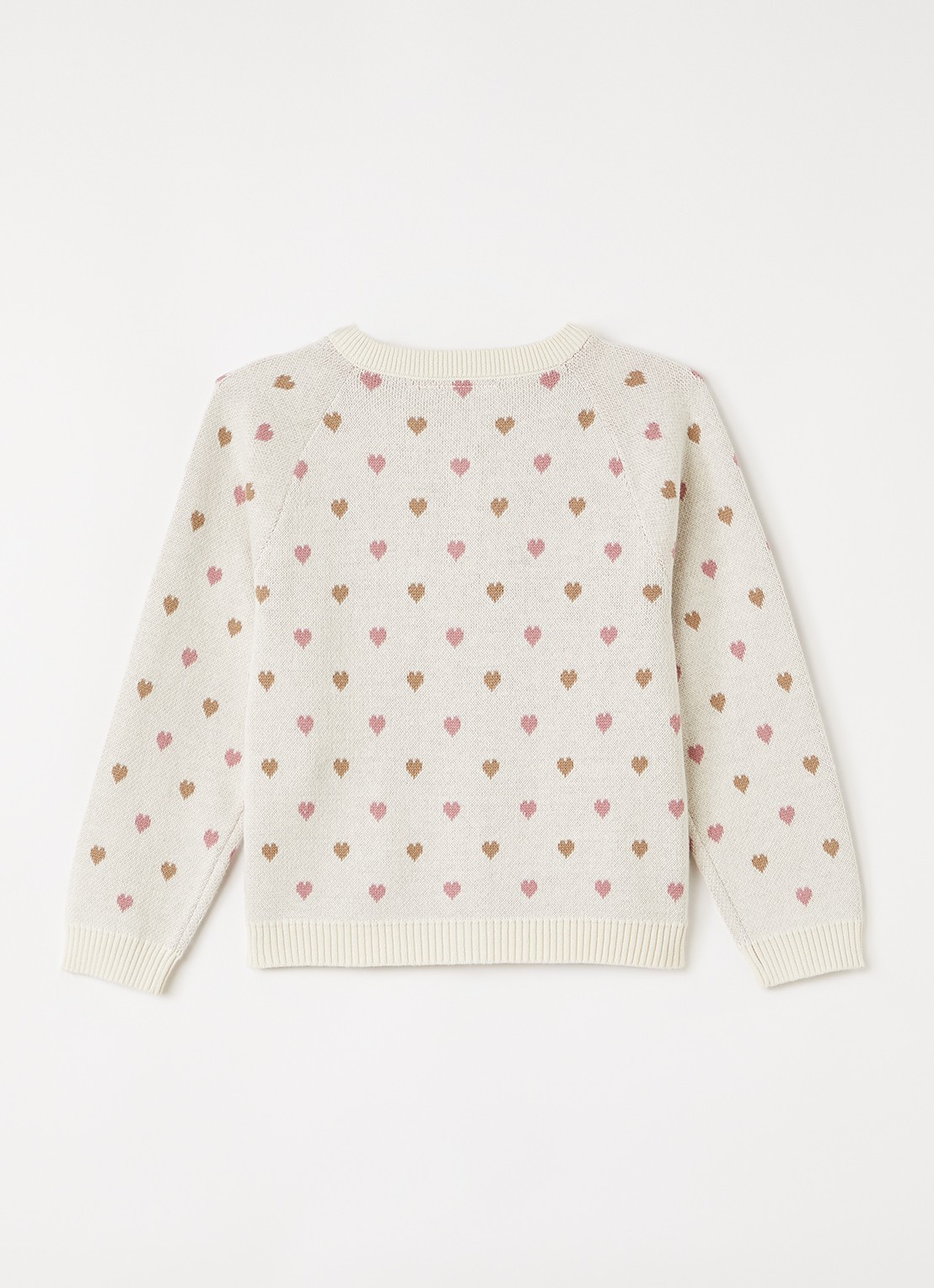 Lil 'Atelier NMFSaran fijngebreid vest met ingebreid patroon - achterkant grijs