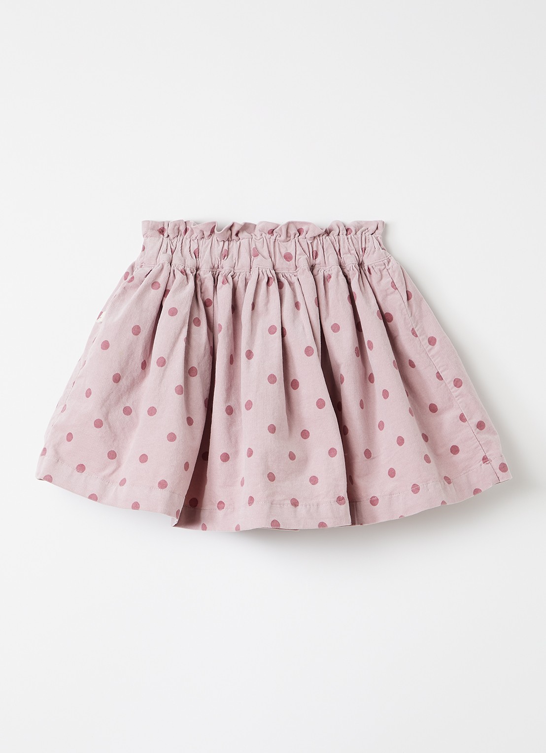 Lil 'Atelier NMFSomba blousejurk met stippenprint - voorkant 2 roze