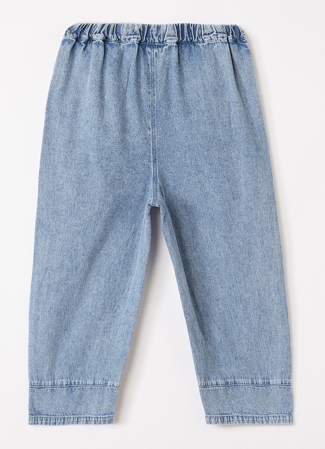 Lil 'Atelier NMFTaya jeans loose fit jeans met medium wassing - voorkant 3 indigo