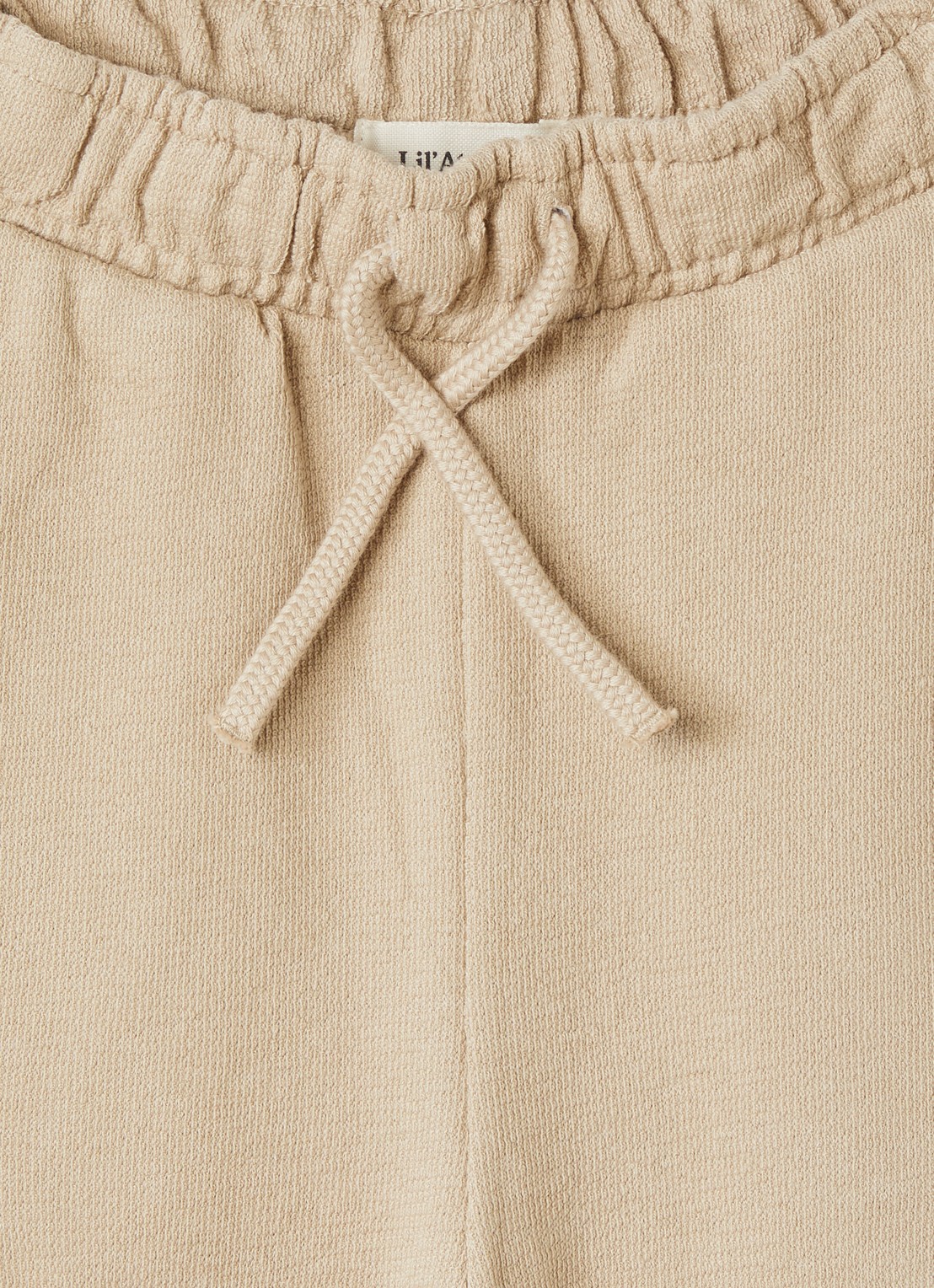 Lil 'Atelier NMMDias tapered fit joggingbroek - detail 3 beige