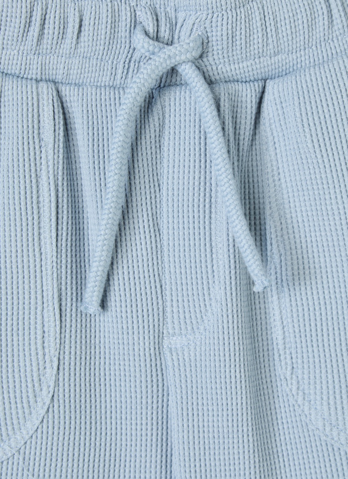 Lil 'Atelier NMMHarun loose fit korte joggingbroek - detail 4 lichtblauw