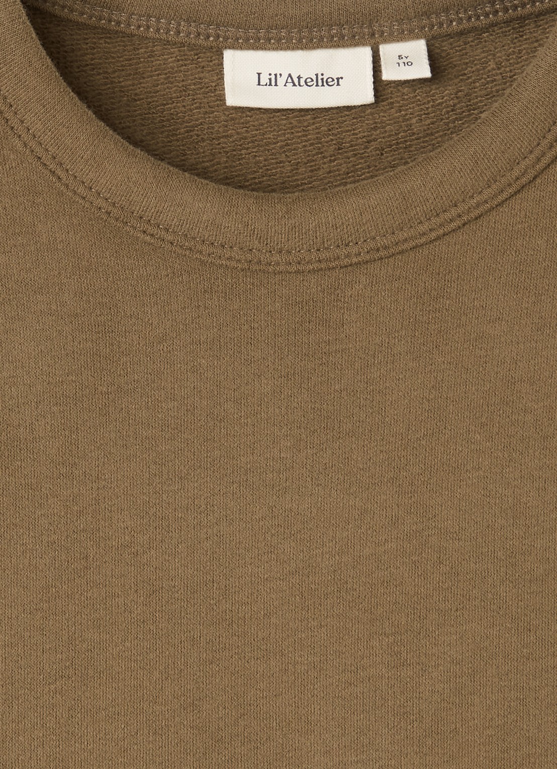 Lil 'Atelier NMMILondon sweater  - detail bruin