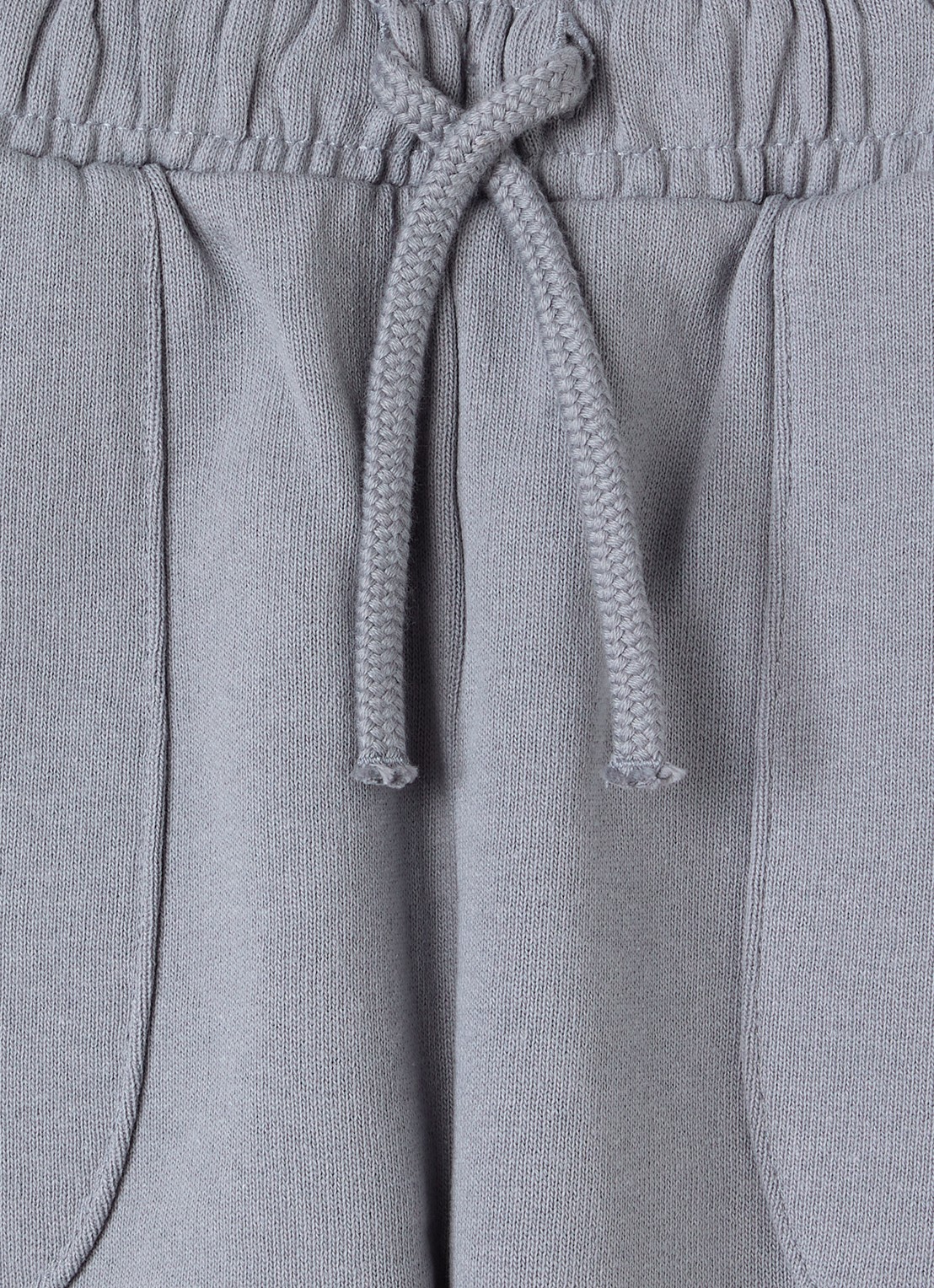 Lil 'Atelier NMMJobo Aio straight fit joggingbroek met steekzakken - detail taupe