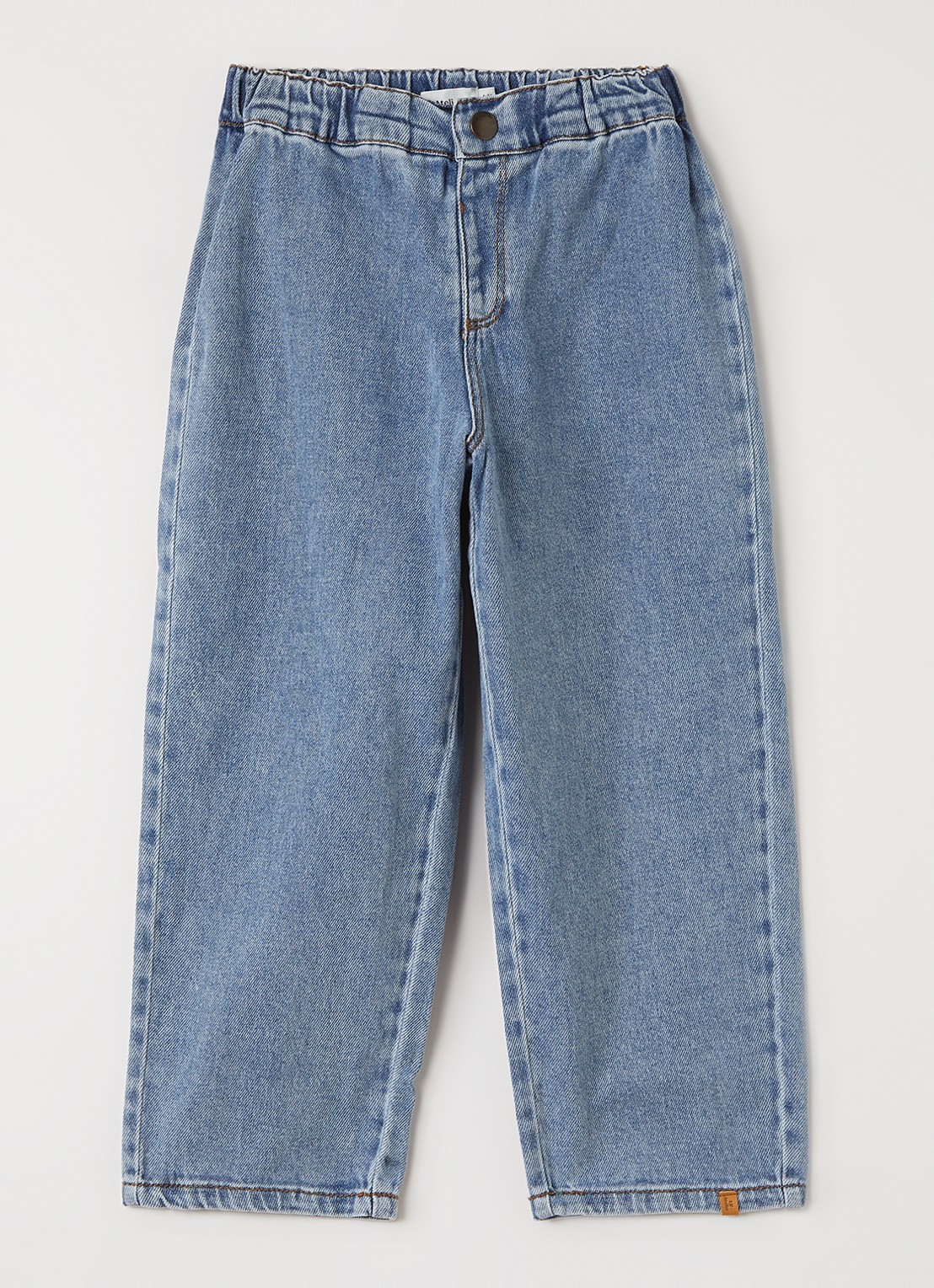 Lil 'Atelier NMMKarole loose fit jeans - voorkant 2 jeans