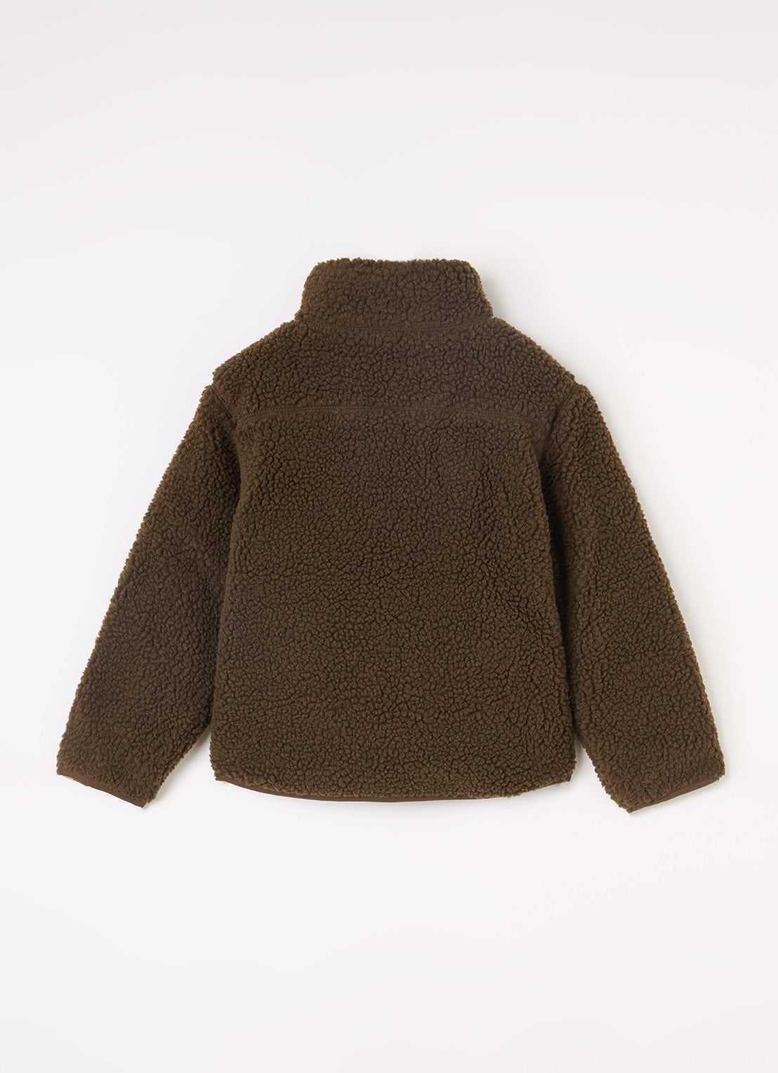 Lil 'Atelier NMMNalo jack van teddy met borstzak - achterkant bruin