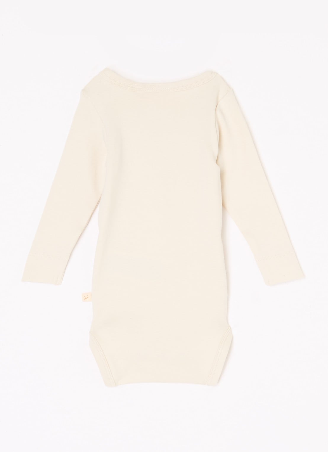 Lil 'Atelier Romper in  katoenblend - voorkant 2 beige