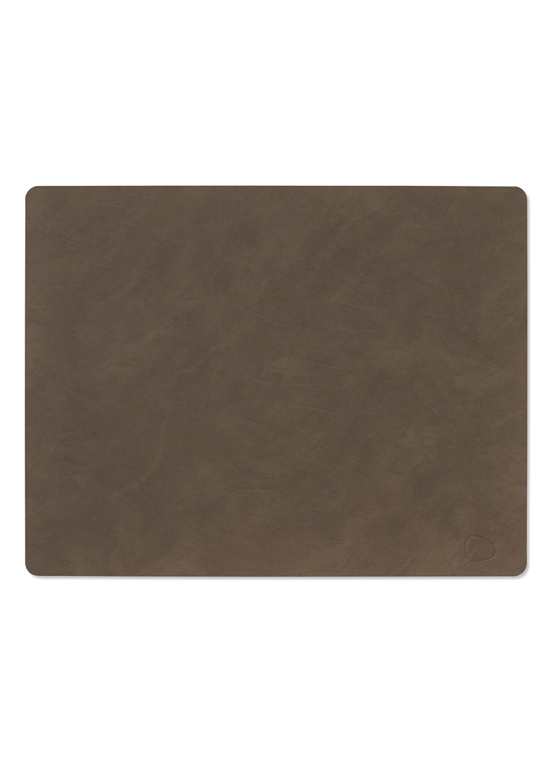 LIND DNA Nupo placemat 35 x 45 cm - voorkant donkerbruin