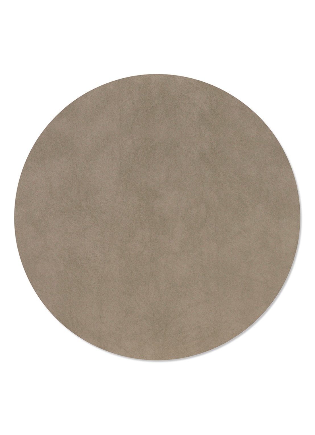 LIND DNA Nupo placemat 40 cm - voorkant middengrijs