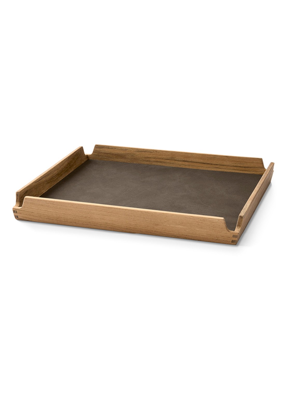 LIND DNA Nupo schaal 30 cm - voorkant 4 bruin