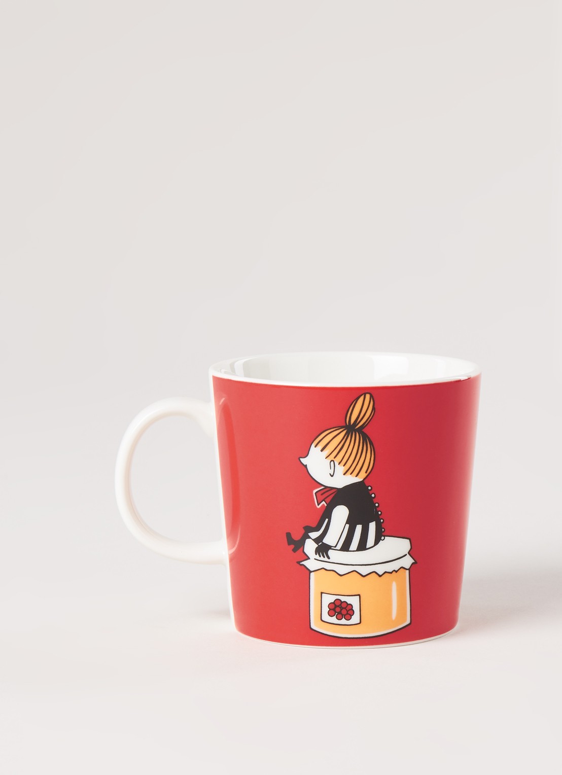 Little My Moomin kopje 30 cl - detail steenrood