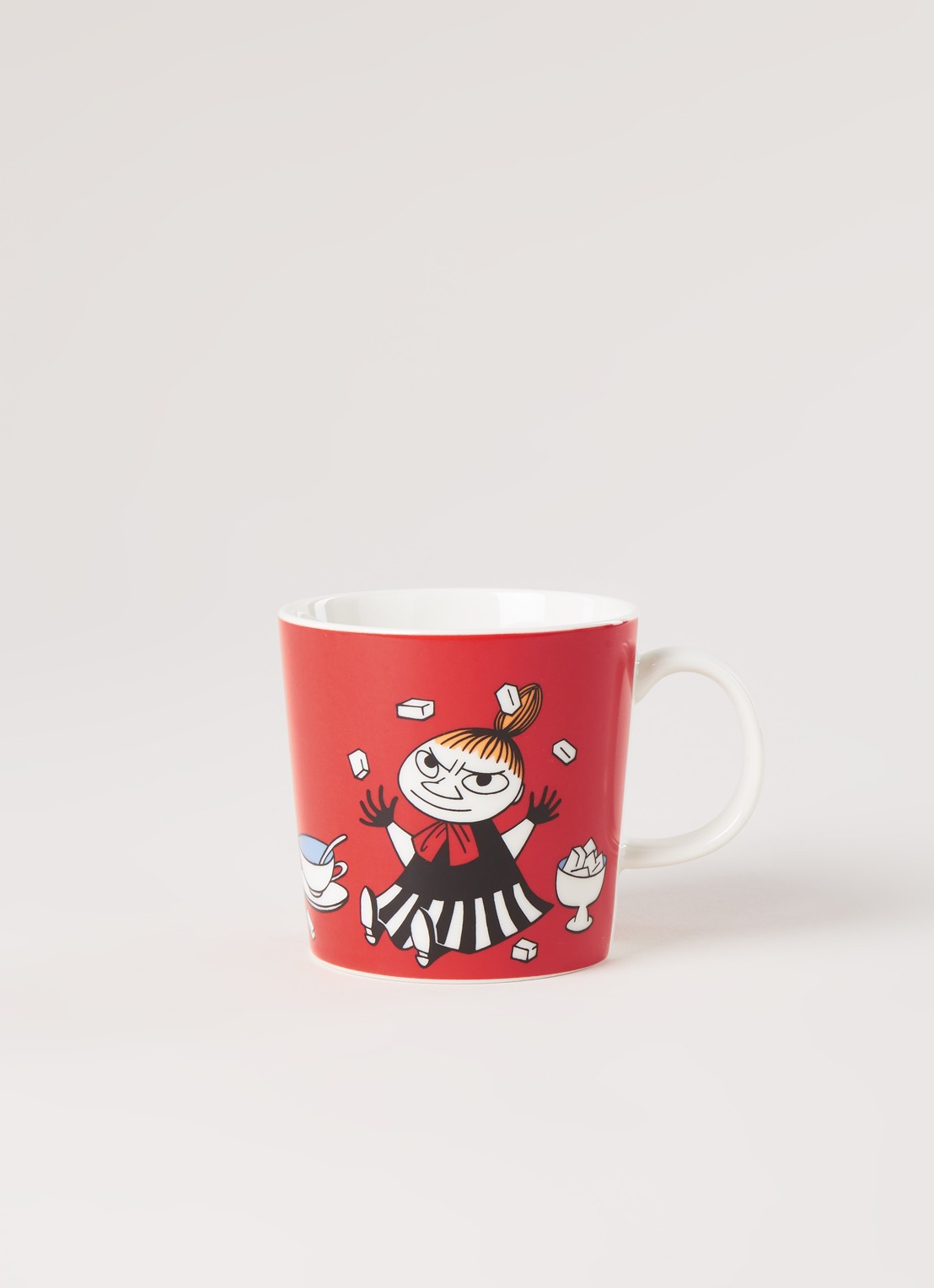 Little My Moomin kopje 30 cl - voorkant 3 steenrood