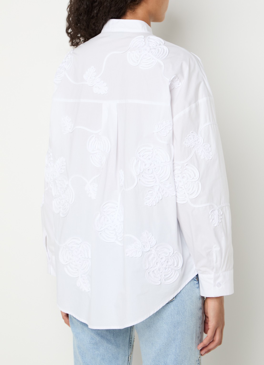 Liu Jo Blouse met borduring - achterkant 4 wit