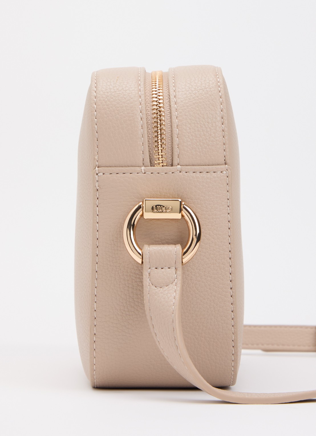 Liu Jo Crossbodytas met logo en verstelbare schouderriem  - detail 4 creme
