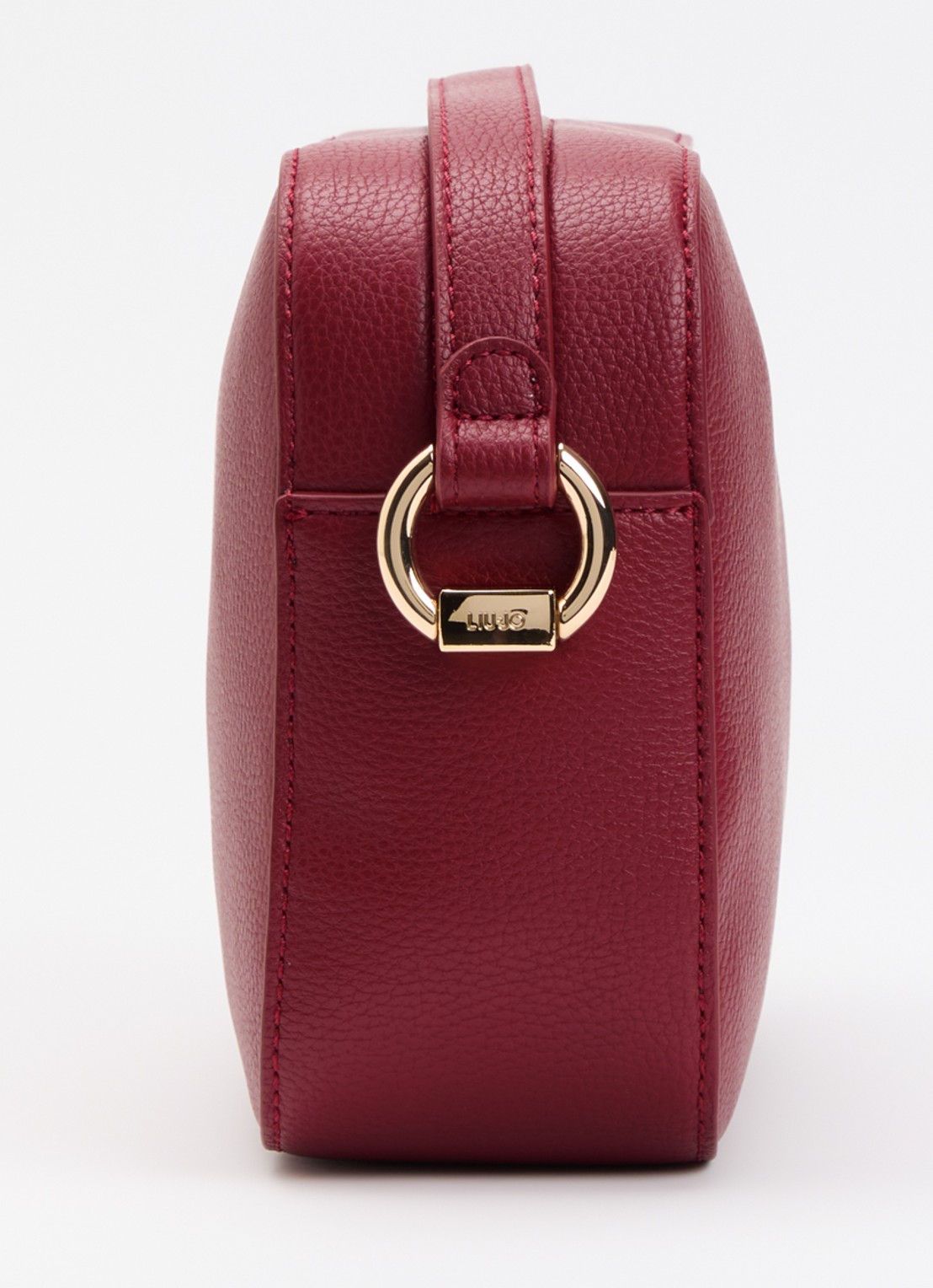 Liu Jo Crossbodytas met logo en verstelbare schouderriem  - detail 3 donkerrood