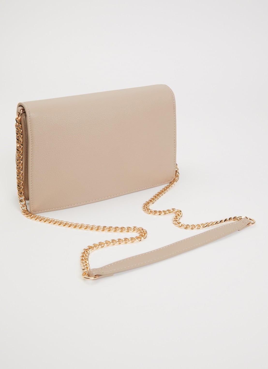 Liu Jo Crossbodytas met logo  - achterkant 5 beige