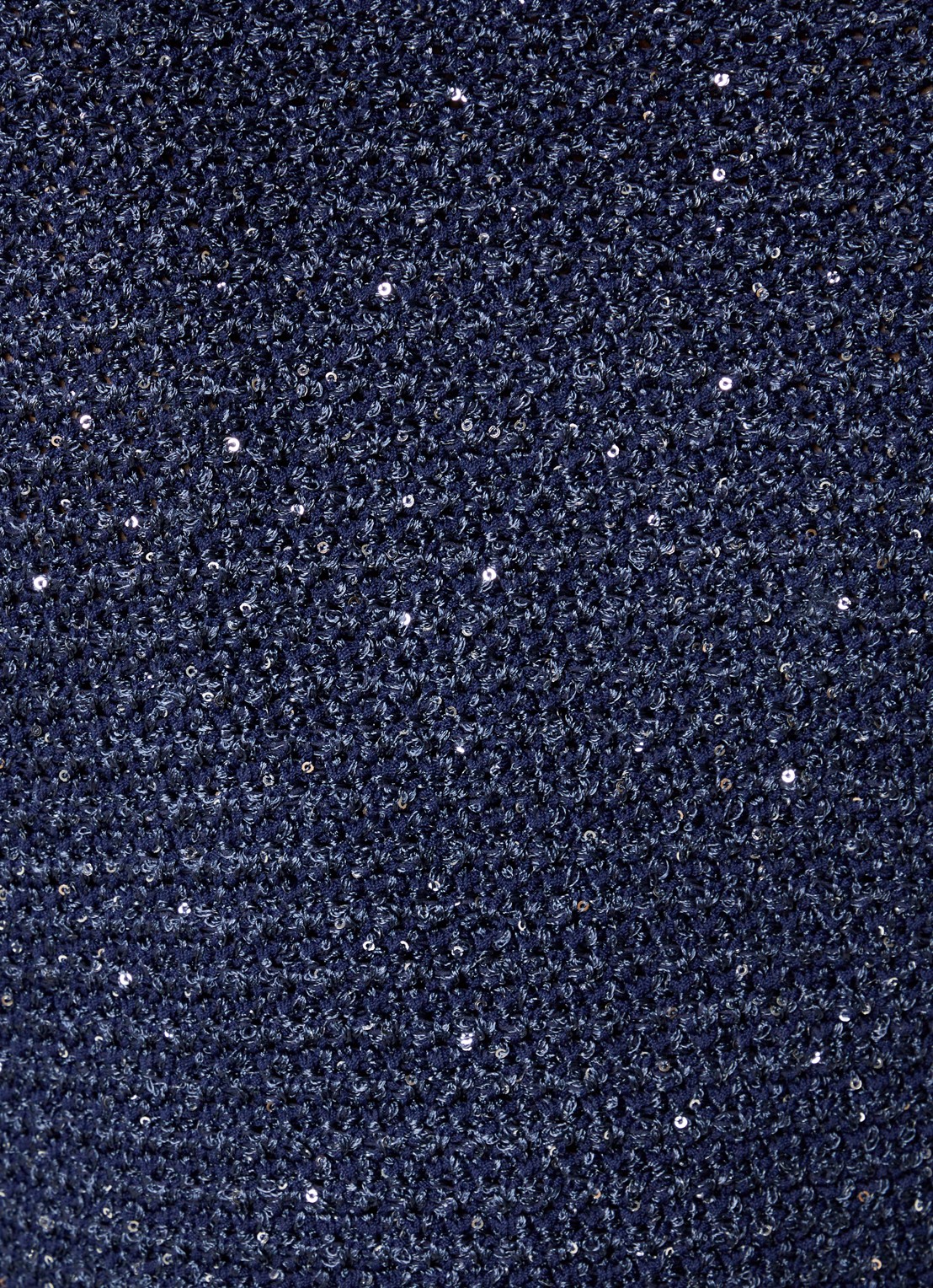 Liu Jo Grofgebreid vest met sierknopen - detail 2 blauw