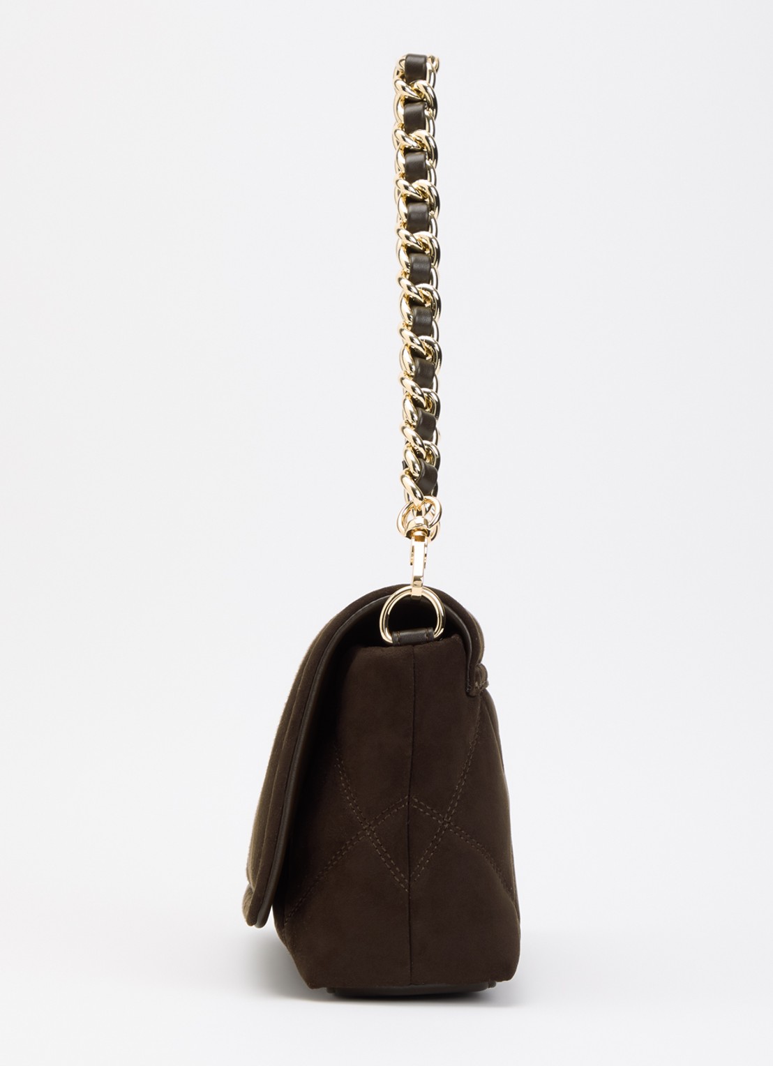 Liu Jo Medium LaPuffy crossbodytas met quilt patroon en afneembare schouderriem - detail 2 donkerbruin
