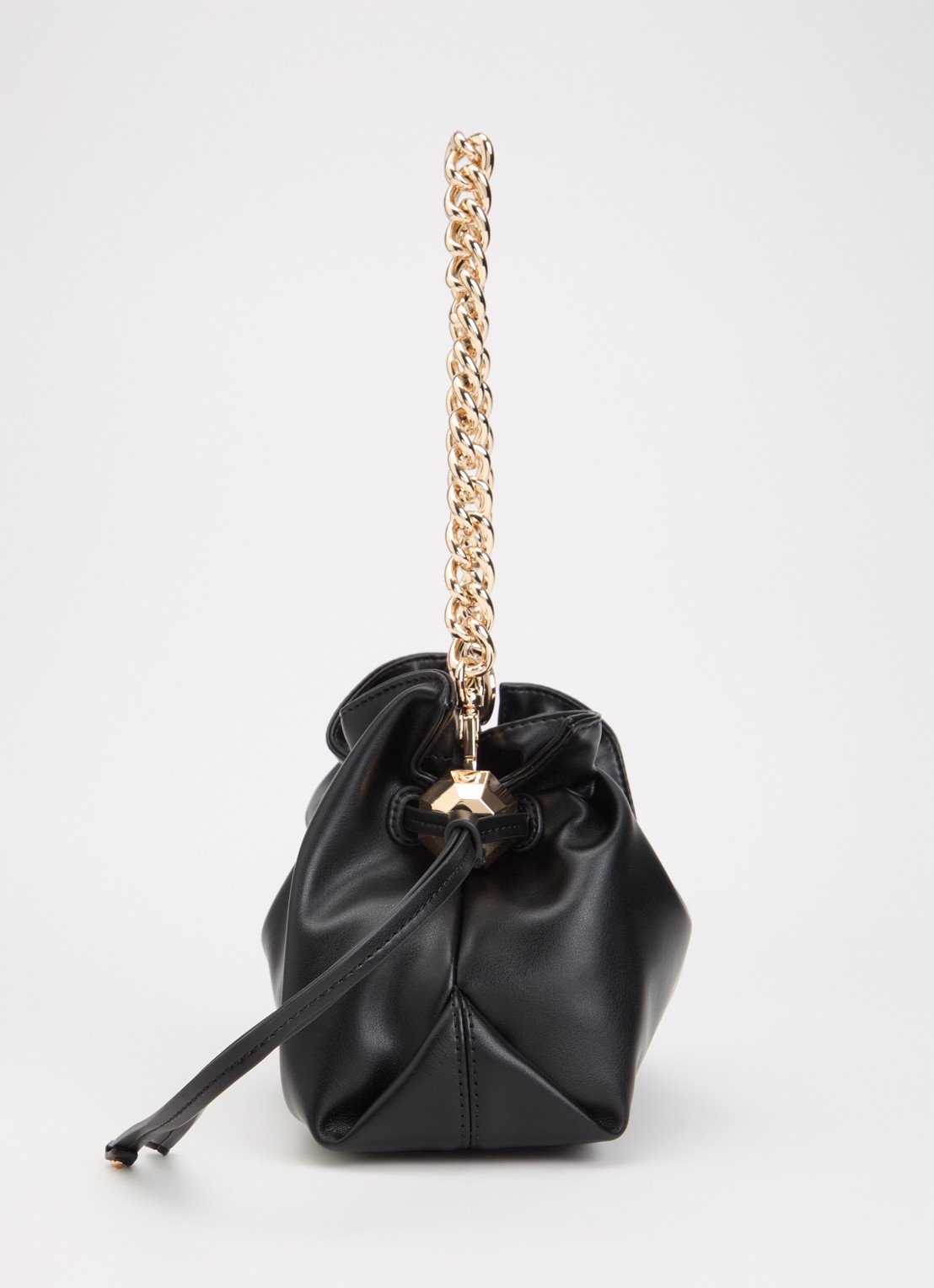 Liu Jo Riccy Medium schoudertas met afneembare schouderriem - detail 2 zwart