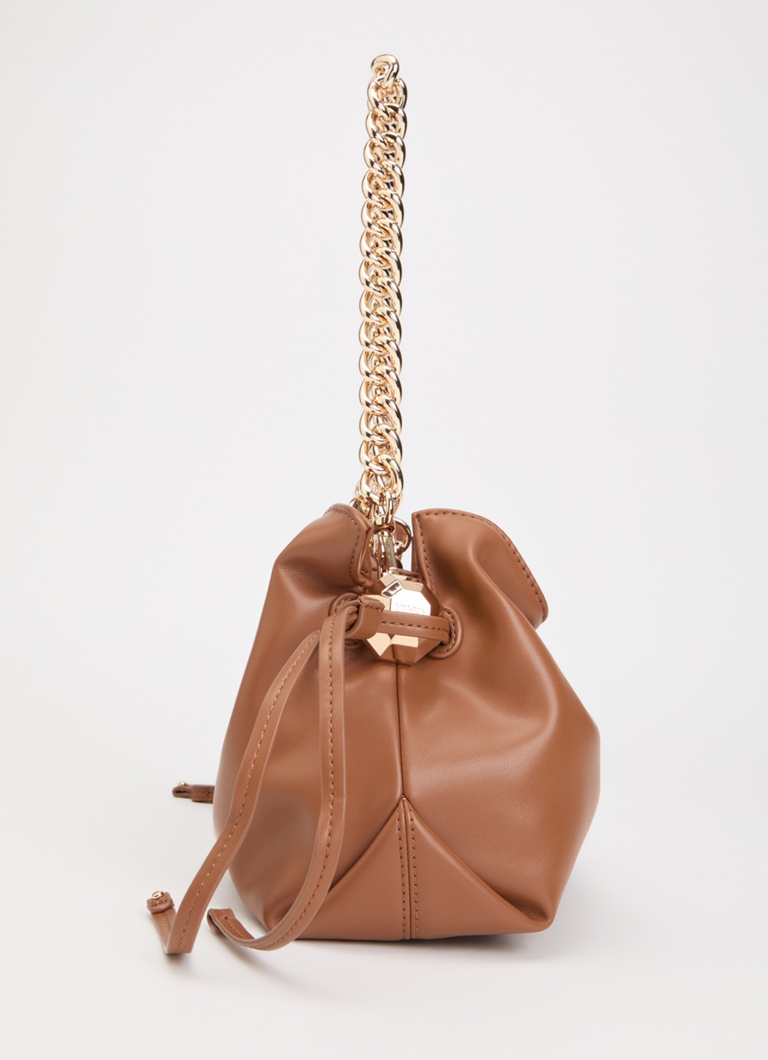 Liu Jo Riccy Medium schoudertas met afneembare schouderriem - detail 4 camel