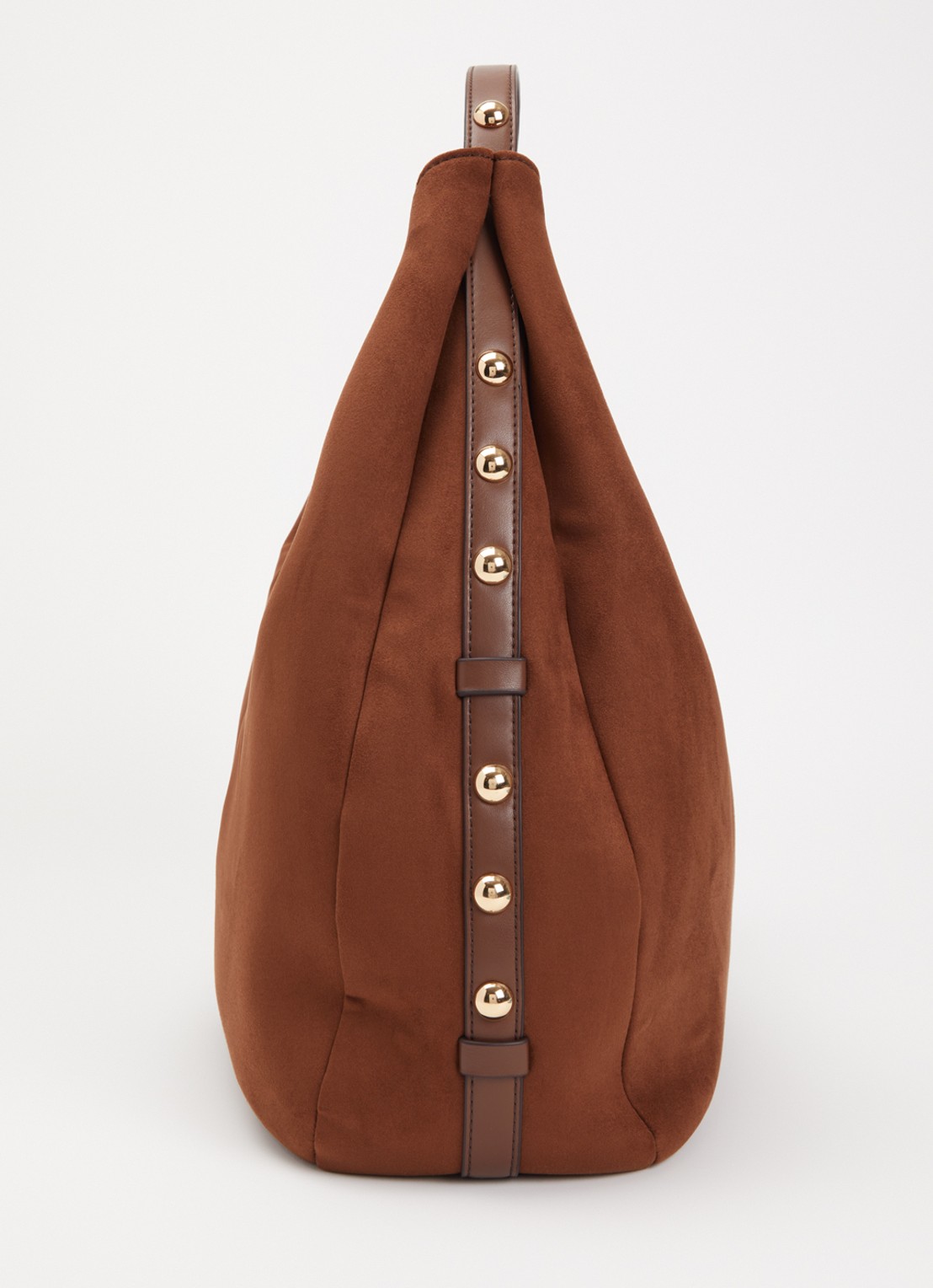 Liu Jo Schoudertas met studs - detail 2 bruin