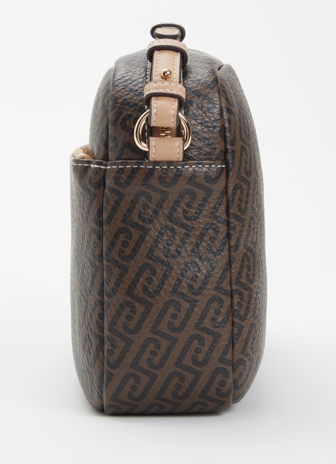 Liu Jo Small crossbodytas met logoprint - detail 4 donkerbruin