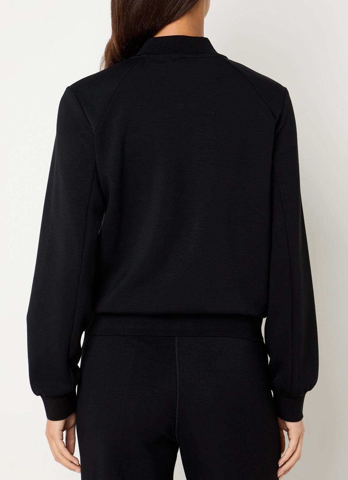Liu Jo Sweatvest met opstaande kraag - achterkant zwart