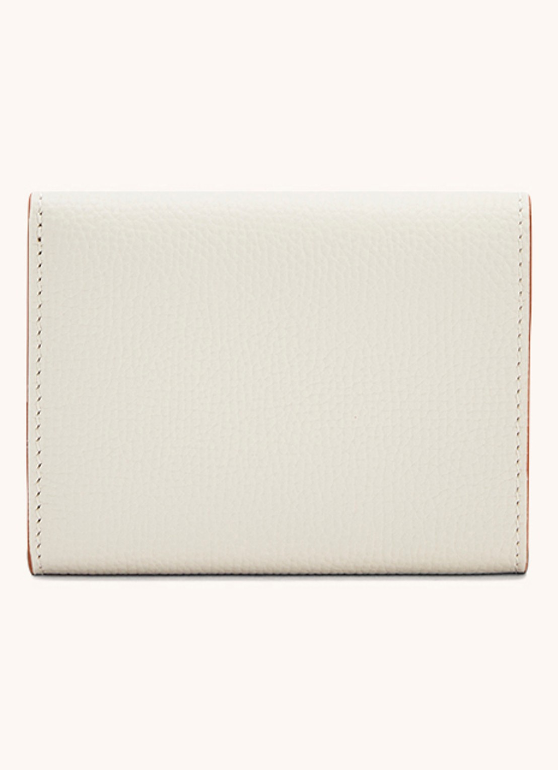 LOEWE Anagram portemonnee van kalfsleer - detail 5 gebroken wit
