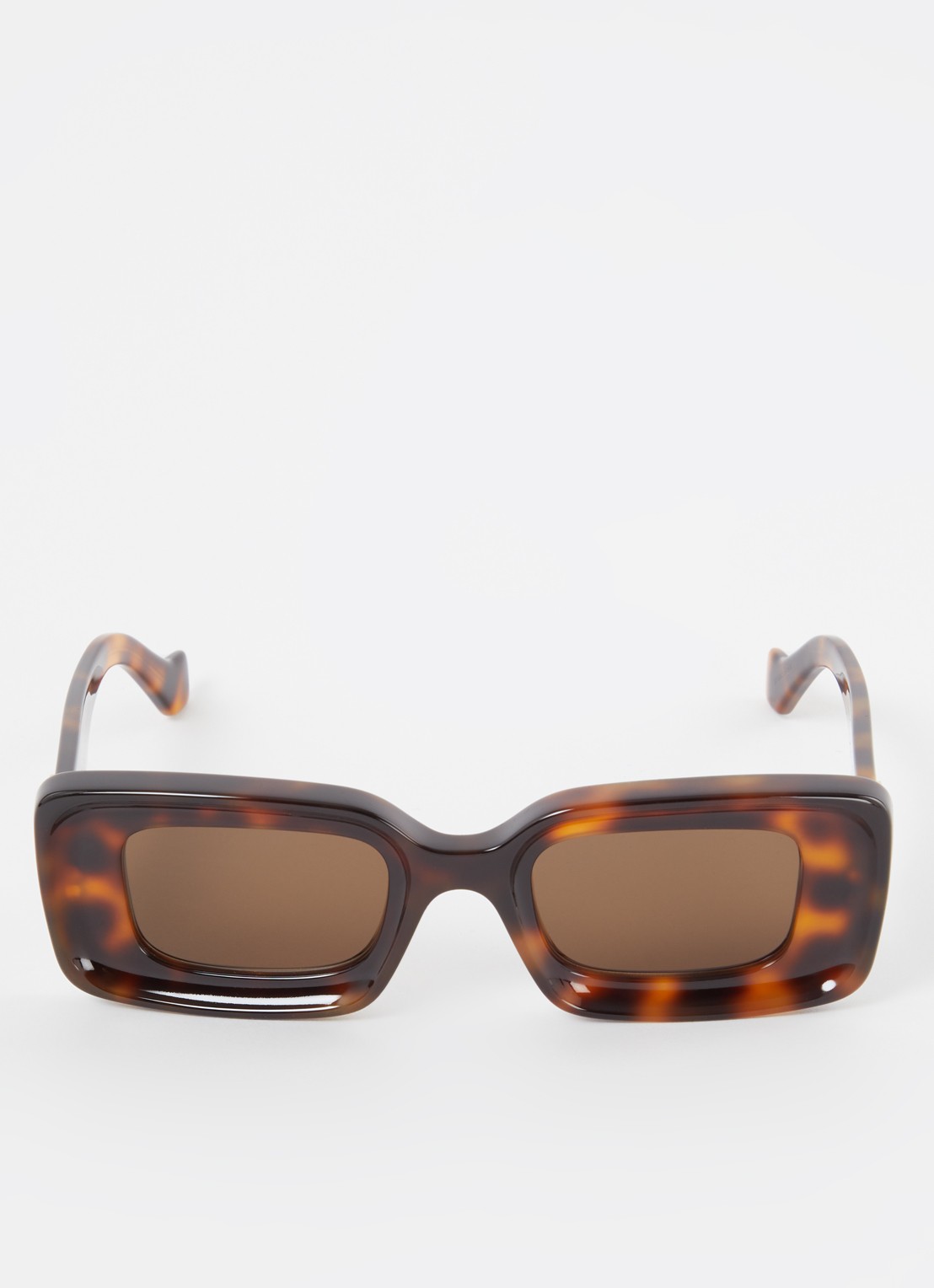 LOEWE Anagram zonnebril LW40101I - detail 3 donkerbruin
