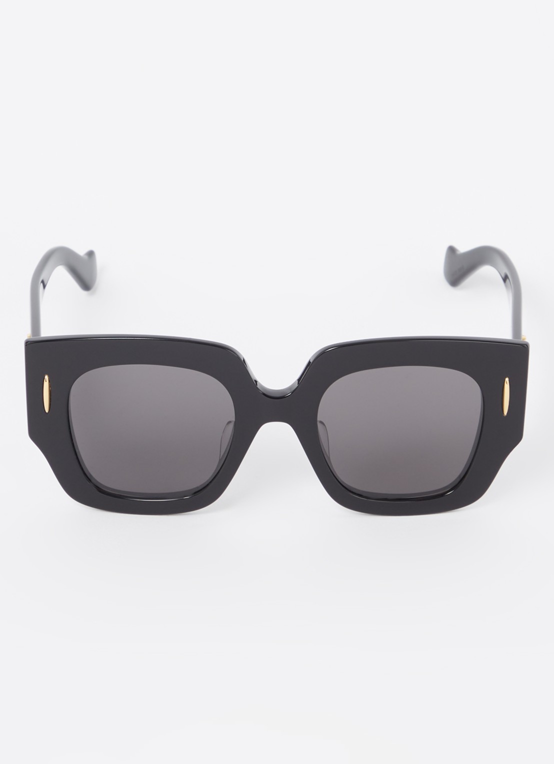 LOEWE Anagram zonnebril LW40129U - detail 3 zwart