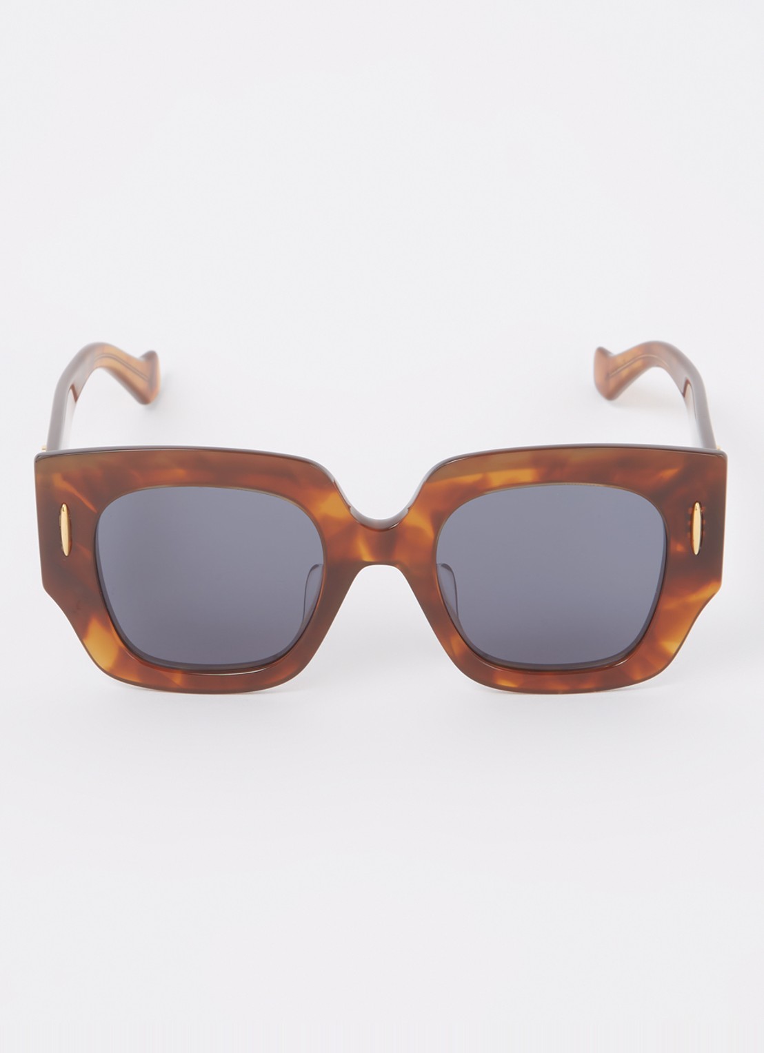 LOEWE Anagram zonnebril LW40129U - detail hazelnootbruin
