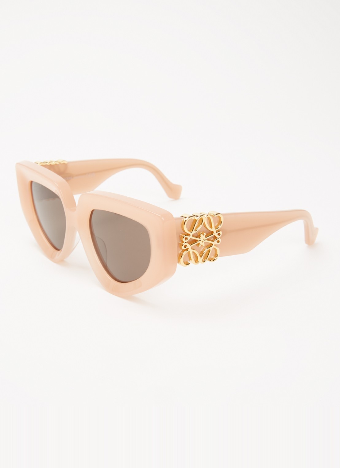 LOEWE Anagram zonnebril LW40154U - voorkant perzikroze