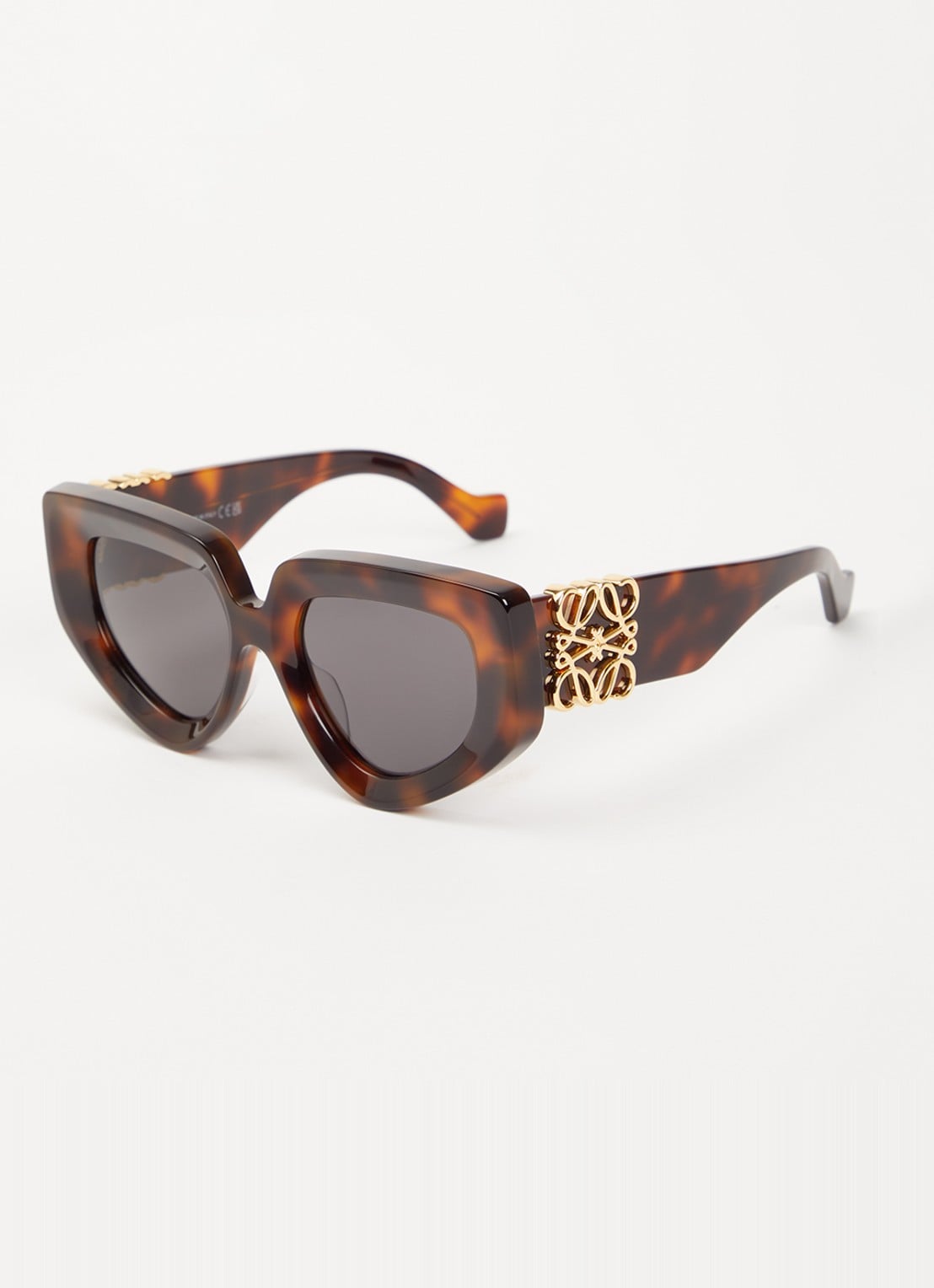 LOEWE Anagram zonnebril LW40154U - voorkant 4 bruin