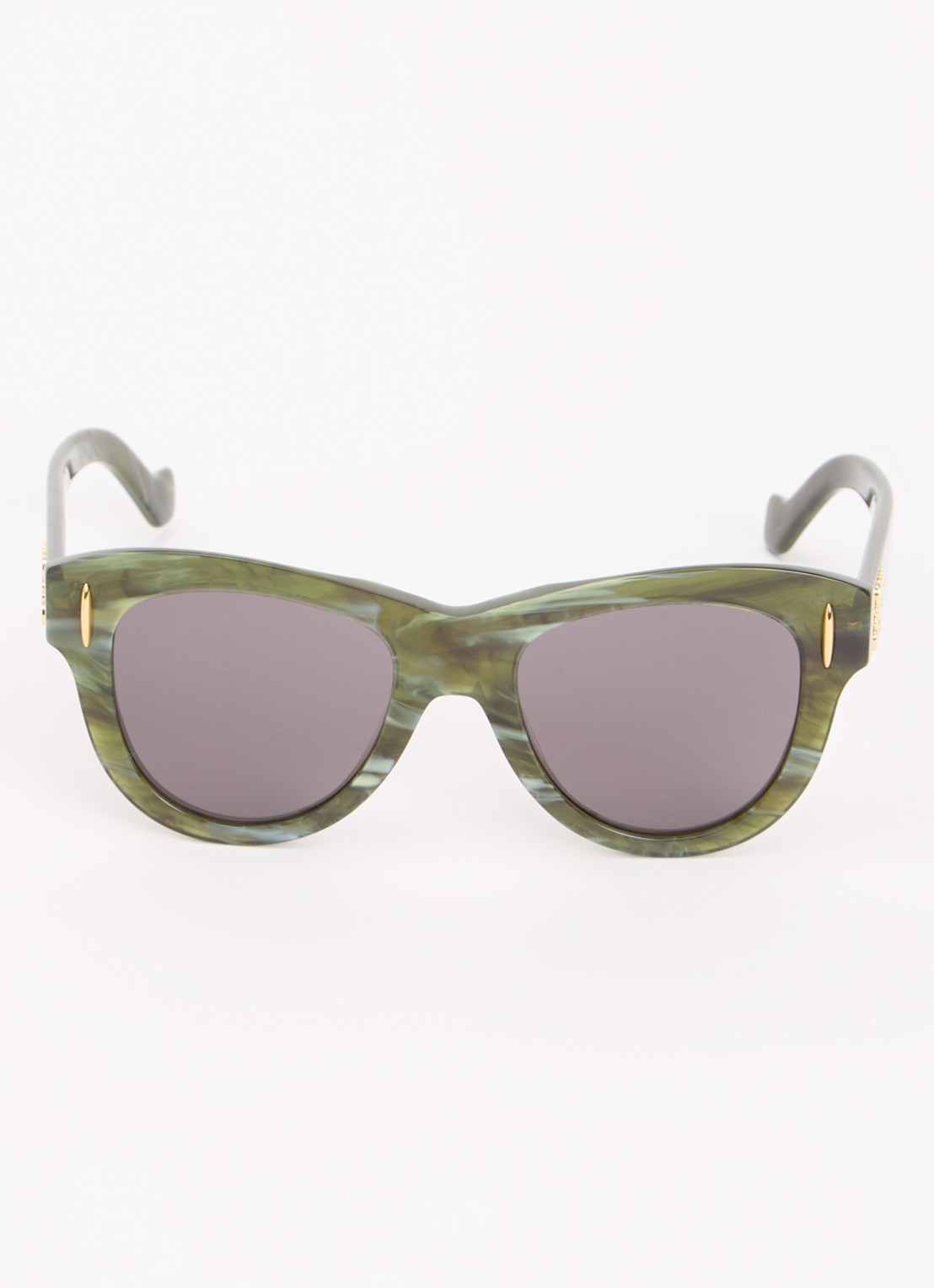 LOEWE Anagram zonnebril LW40174I - detail groen