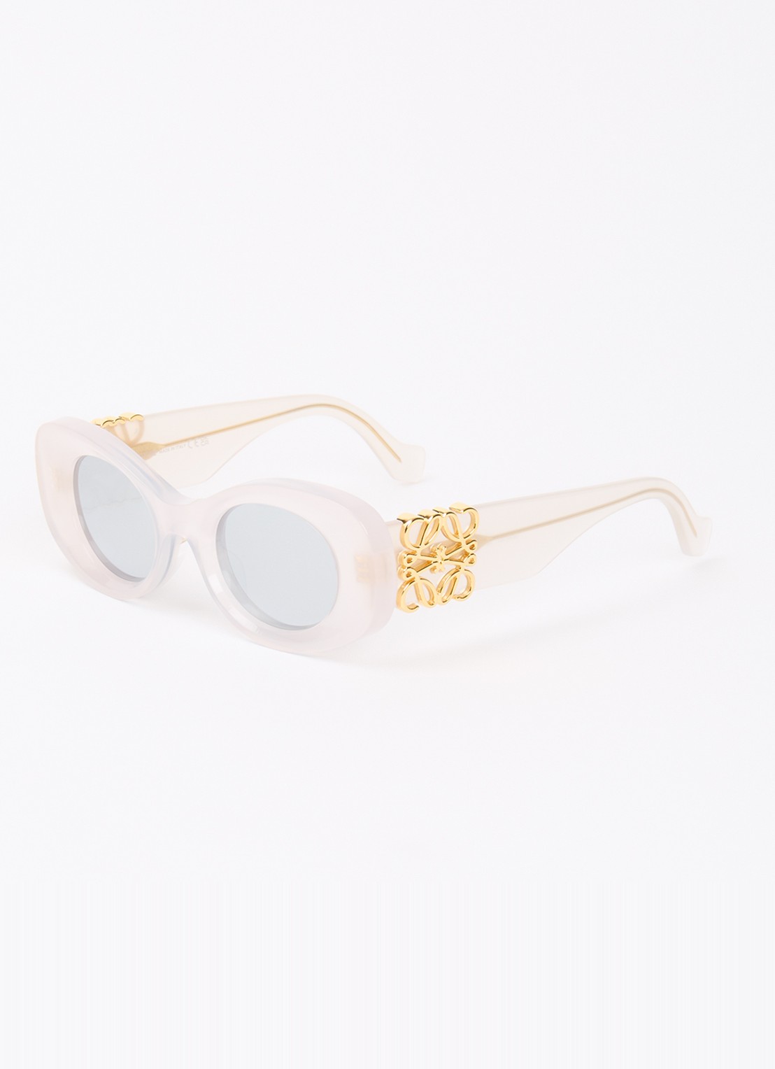 LOEWE Anagram zonnebril LW40175U - voorkant gebroken wit